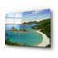 «Trunk Bay, Îles Vierges» par Eduardo Camoes, art mural en verre acrylique,-1201436721