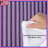 Purple Vertical Stripes Comforter-123586683