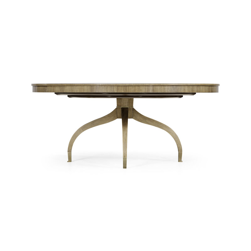 Buckingham Round Walnut Wood Dining Table