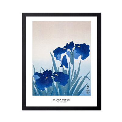 Ohara Koson - Iris Flower
