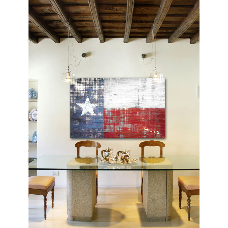« texas » par parvez taj,-impression sur toile tendue, 16 po x 24 po