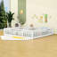 Double lit simple en bois avec garde-corps-1366356219