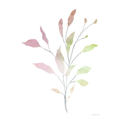 Watercolor Branch 1 - impression sur toile tendue