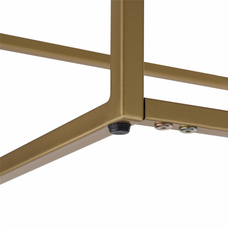 Tabouret de bar carré en tissu de chenille (ensemble de 2), 29.92