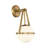 Ayyan 1-Light Wall Sconce in Brass-70337219