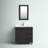 Duccia 31.89'' Single Bathroom Vanity with Poly Marble Top with Mirror-1296623911