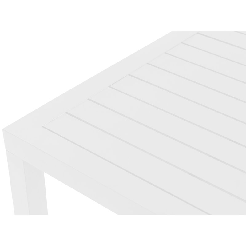 Table de bar Maldives, Blanc