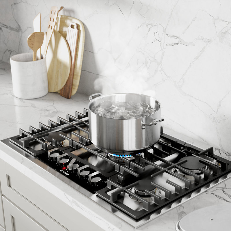 Benchmark,30' Gas Cooktop,5 Burner,SS