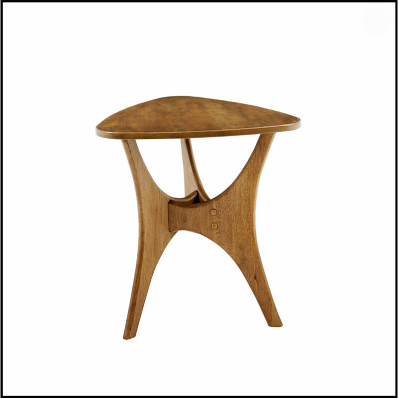 Table d'appoint Mid-Century Triangle Modern