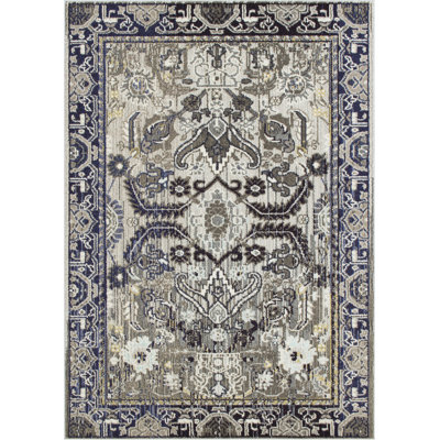 Tapis gris Boulton Persian Farmhouse