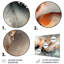 «Abstract Geode Grey Marble River Shape I», ensemble d'art mural mural en marbre-107212948-107212947