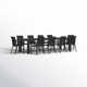 Farrah 118'' Rectangular 10 - Person Outdoor Dining Set