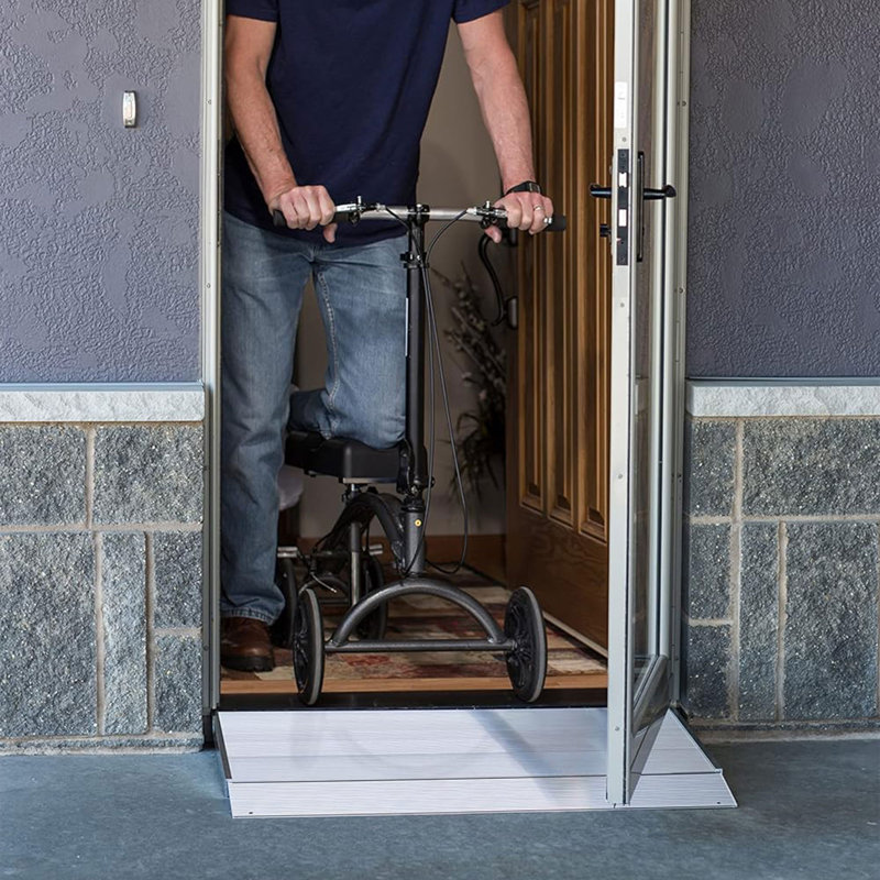EZ-ACCESS Transitions® Angled Entry Ramp, 3.28" H x 36.25" W x 36" D