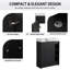Meuble-lavabo simple 28 po avec comptoir en céramique-119048437