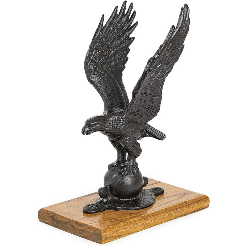 Statue aigle volant en fonte pour la bonne chance, ...