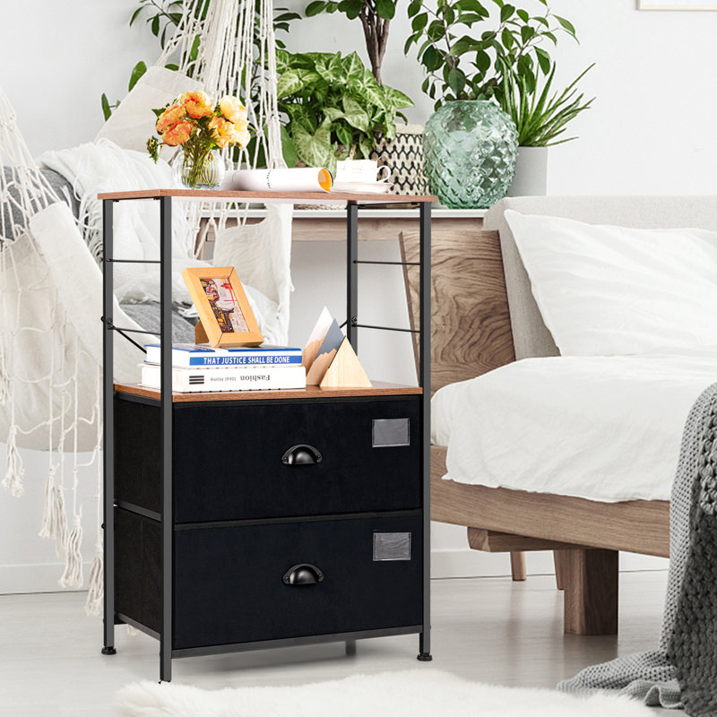 Commode 2 tiroirs l 22 po