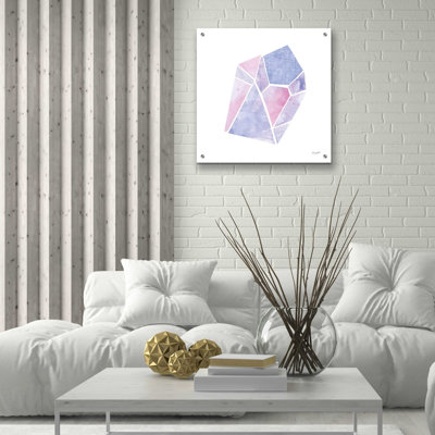 «Shine IV» par Courtney Prahl, art mural en verre acrylique