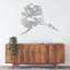 Art mural en métal Alaska State - USA State Outline Decor - Rustic American Home tenture - Alaska Map Silhouette Design - Sculpture industrielle moderne en métal - Cabane Lodge-86836413-86836414