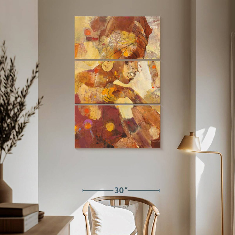 Leisha célèbre la beauté I, H 65 po x l 42 po