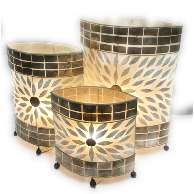 Ensemble de 3 lampes de table Brunet