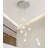10-light High Ceiling Chandelier With Crystal Drops