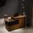 Contemporary Rectangular Manufactured Wood Reception Desk