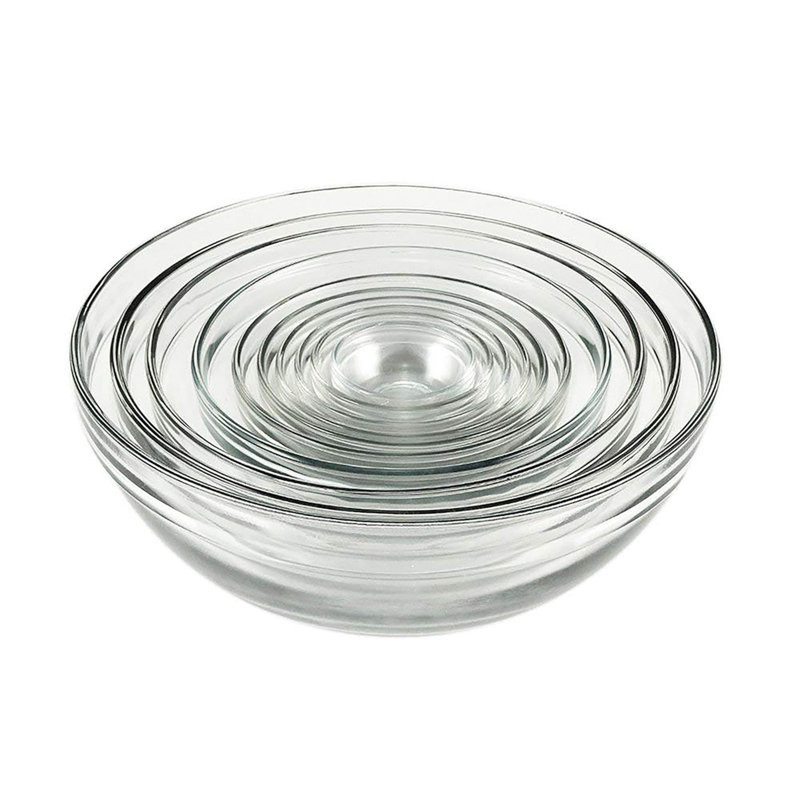 GLASS BOWL SET 10PC