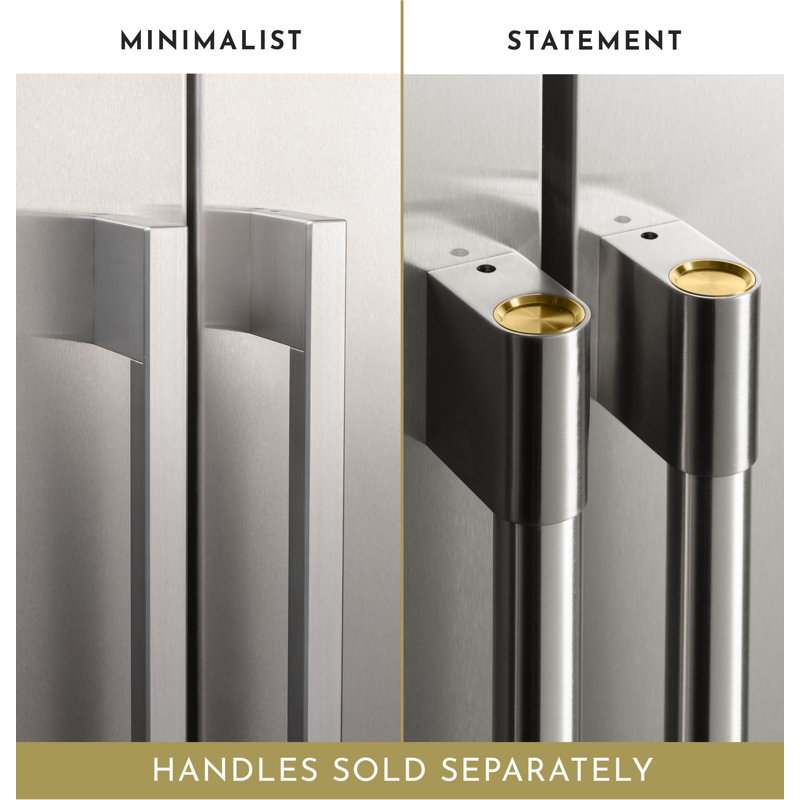 Monogram Premium Column Pair: 36" W Freezer Column + 36" W Refrigerator Column, Panel Ready, No