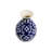 Home&Manor Ceramic Bottle Vase Blue/White-2024963346