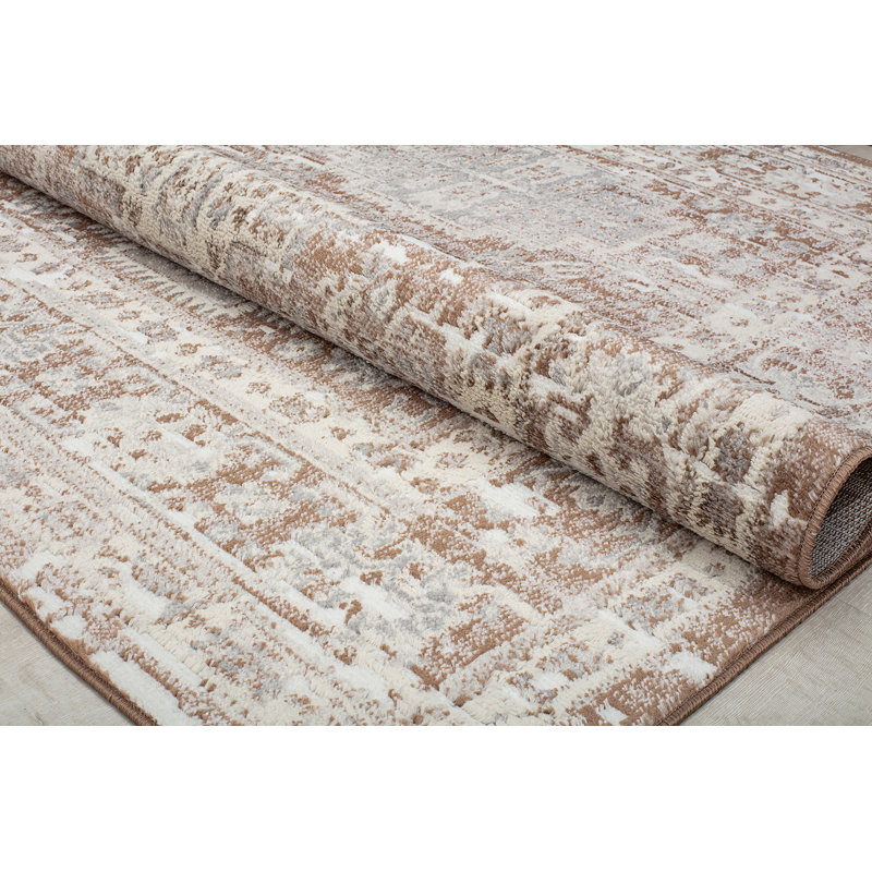 Gabriel Vintage French Vanilla Sundara Area Rug, Rectangle 2'6" x 4'