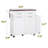 47.2-inch Farmhouse Kitchen Island-1949632506