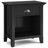 Acadian 24"W 1-Drawer Solid Wood Nightstand with Open Bottom Storage-711741041