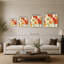 «Poppies Melody I» par Lisa Audit - impression sur toile-130842950