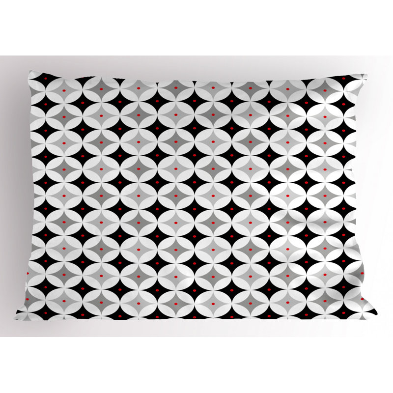Retro Polyester Sham Set, Twin