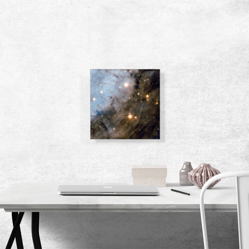 " Hubble Telescope Eagle Nebula ", 12" H x 12" W x 1.5" D