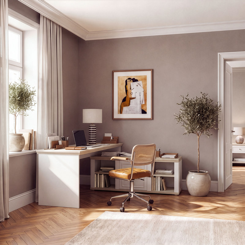 PONTYPOOL L-Shaped Particle Board / Chipboard Computer Desk
