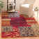 Tapis oriental rouge Hertzler