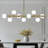 9 - Light Dimmable Sputnik Linear Chandelier-39492378