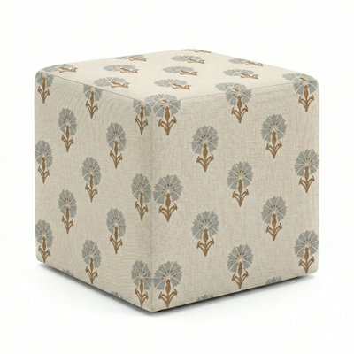 Berlin Gardens Lilly Hive 20" Square Pouf