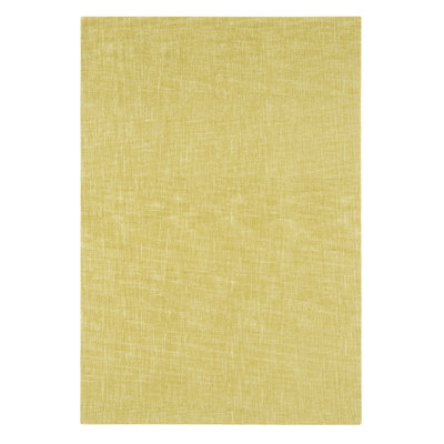 Clemon Solid Colour Wool Hand Woven Area Rug