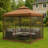Mosquito Screen Netting With Zipper for Wood Framed Gazebos