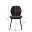 Miko 50 cm H Velvet Side Chair-404057461