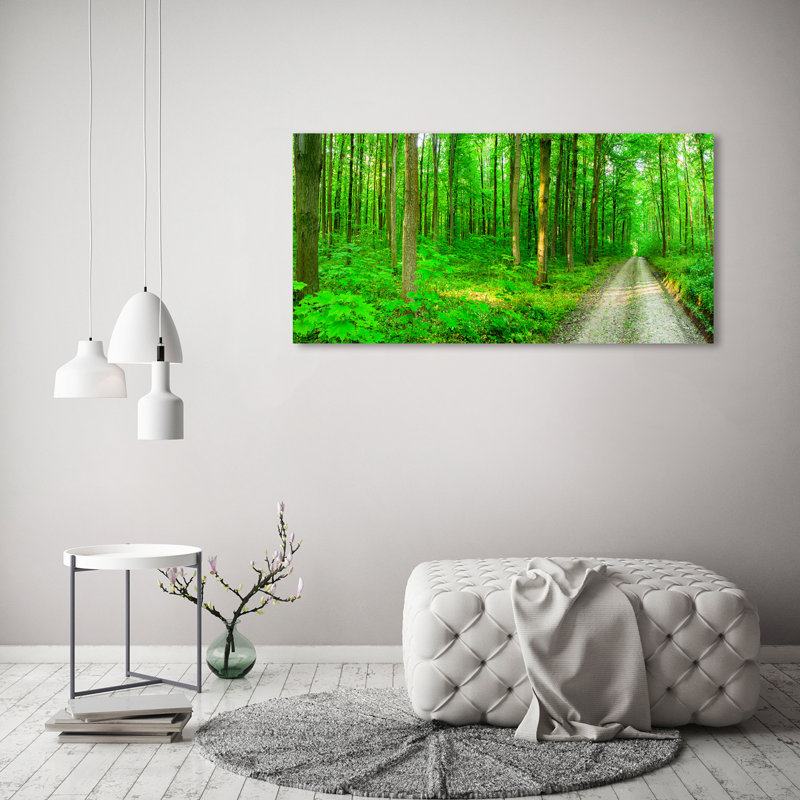Trees In The Forest - No Frame Print on Canvas
