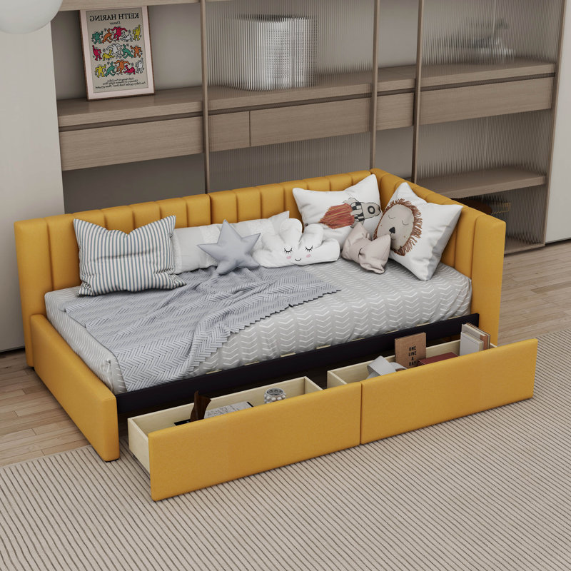 Mercer41 Mauda Upholstered Platform Storage Bed | Wayfair