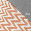 Chevron orange Tapis décoratif-1414730900