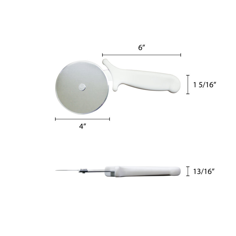 Thunder Group Inc. Pizza Cutter, 0.88" H x 4.5" W x 9.25" D