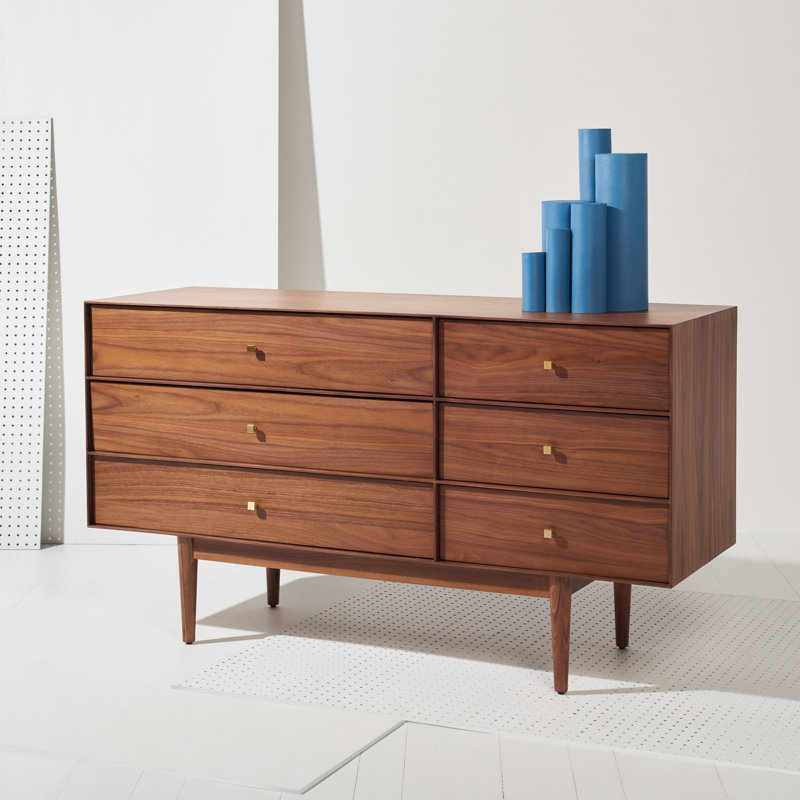 Amarante 55.1'' W 6 - Drawer Dresser