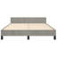 Maecie Velvet Platform Bed Base, No Box Spring Needed / No Mattress-2036132139-2036132134