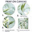 Bambou zen tropical - impressions sur toile vertes, 2 pièces-605875828-605875832-605875839