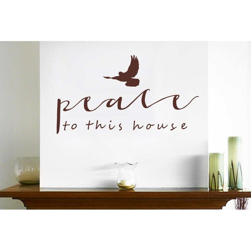 Non-Wall Damaging Wall Decal, Brown, Medium